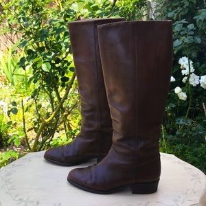 Vintage Leather Boots